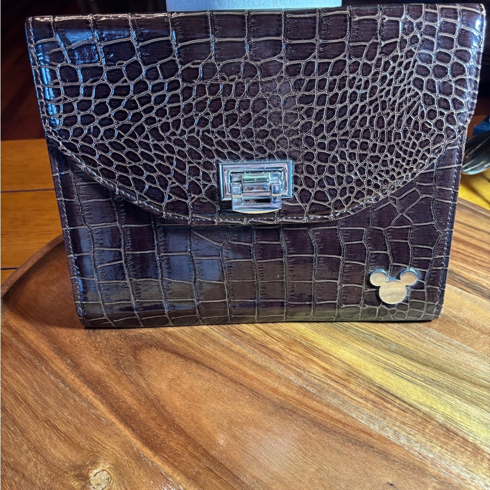 Disney Brown Crocodile Pattern Tablet Case